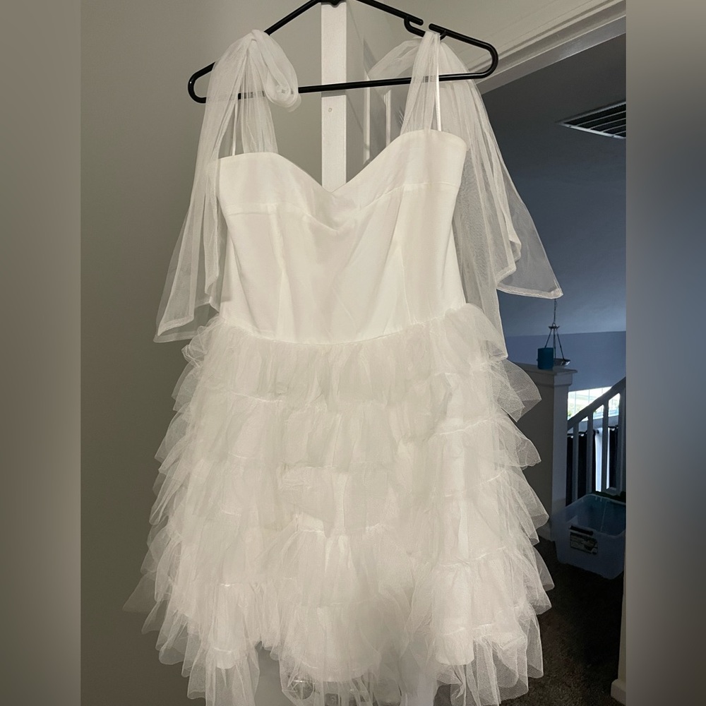 White Mini Dress